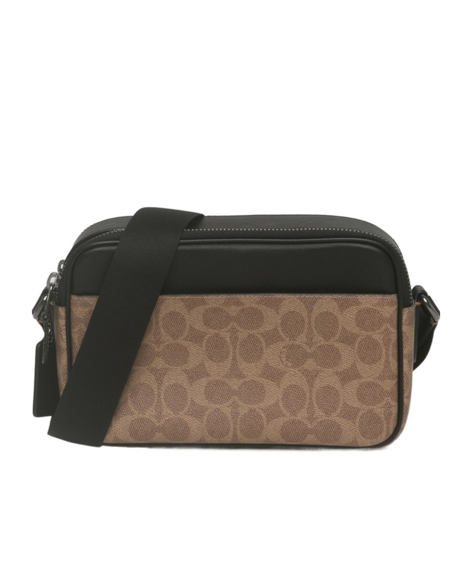 Coach Zippered Shoulder Bag In Brown