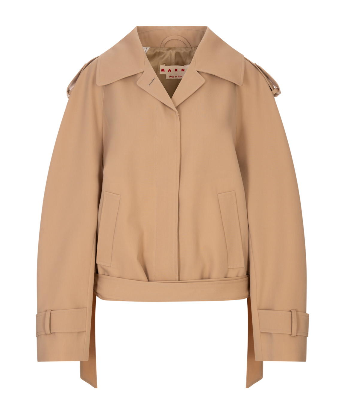 Marni Long-sleeved Casual Jacket In Neutral