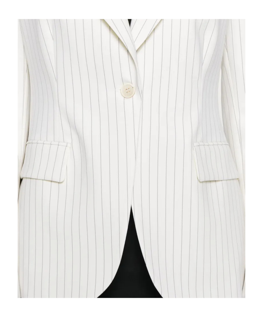Shop P.a.r.o.s.h Pinstriped Blazer