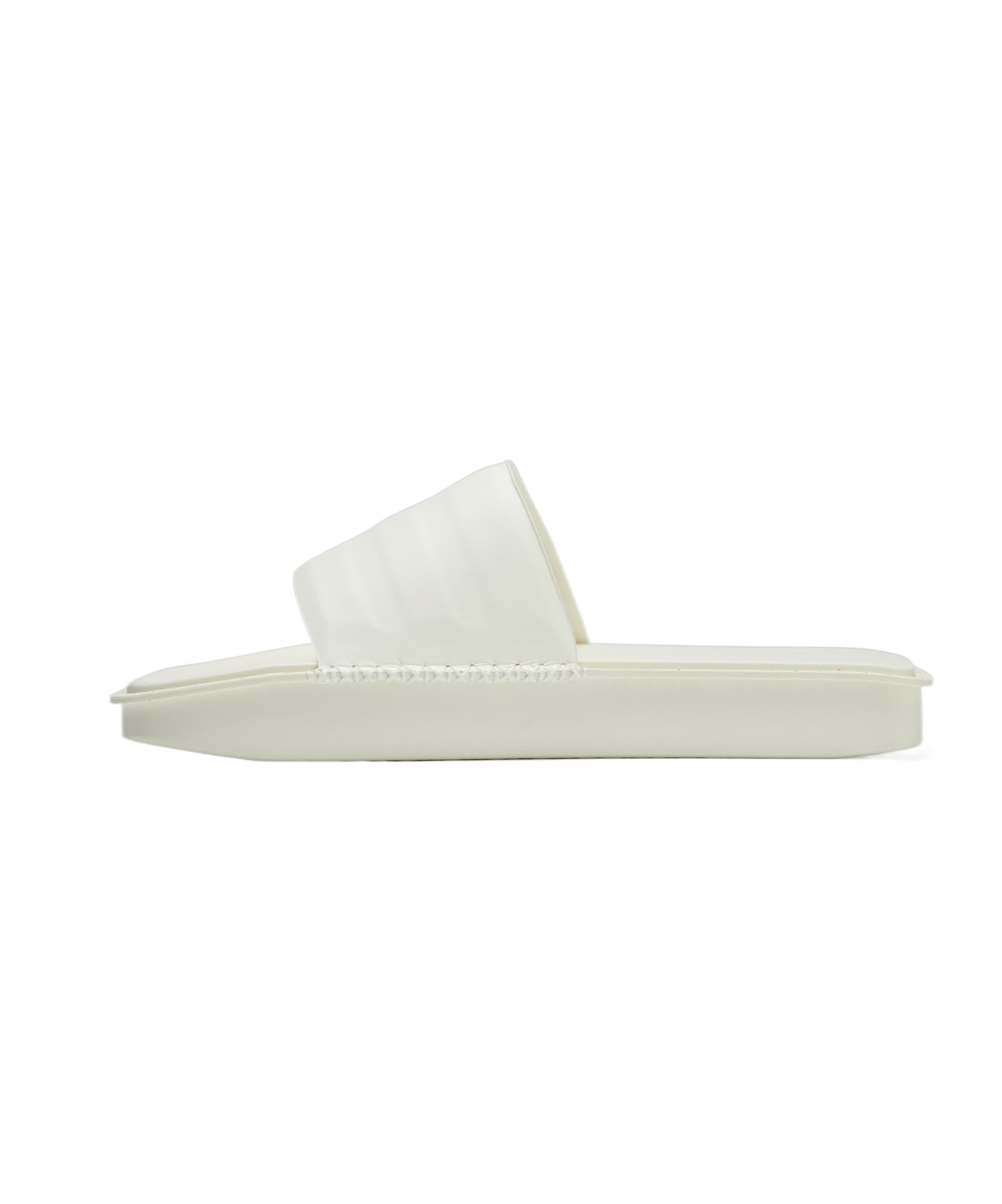 Y-3 Water Slides In White