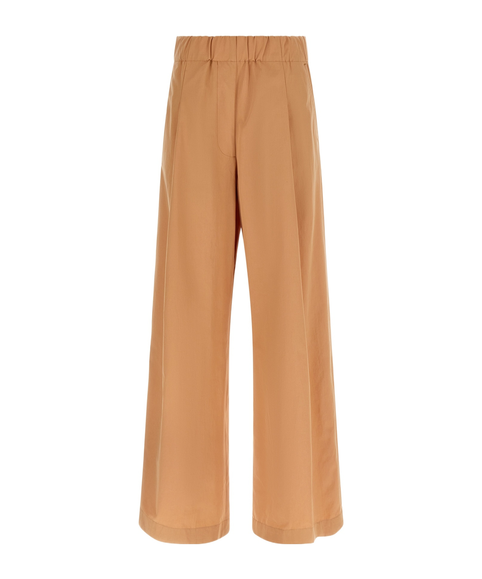 Dries Van Noten Elastic Waist Casual Pants In Gold