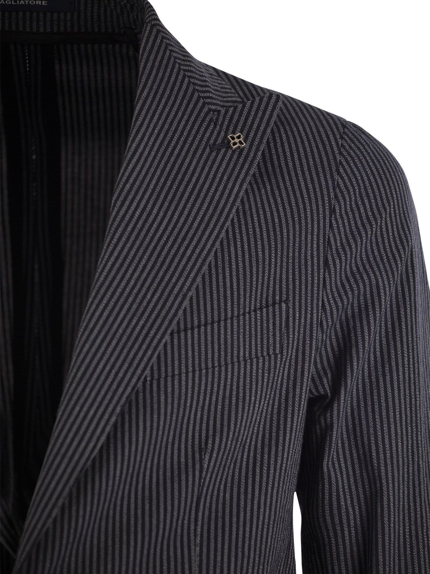 TAGLIATORE TAGLIATORE SINGLE-BREASTED PINSTRIPE BLAZER