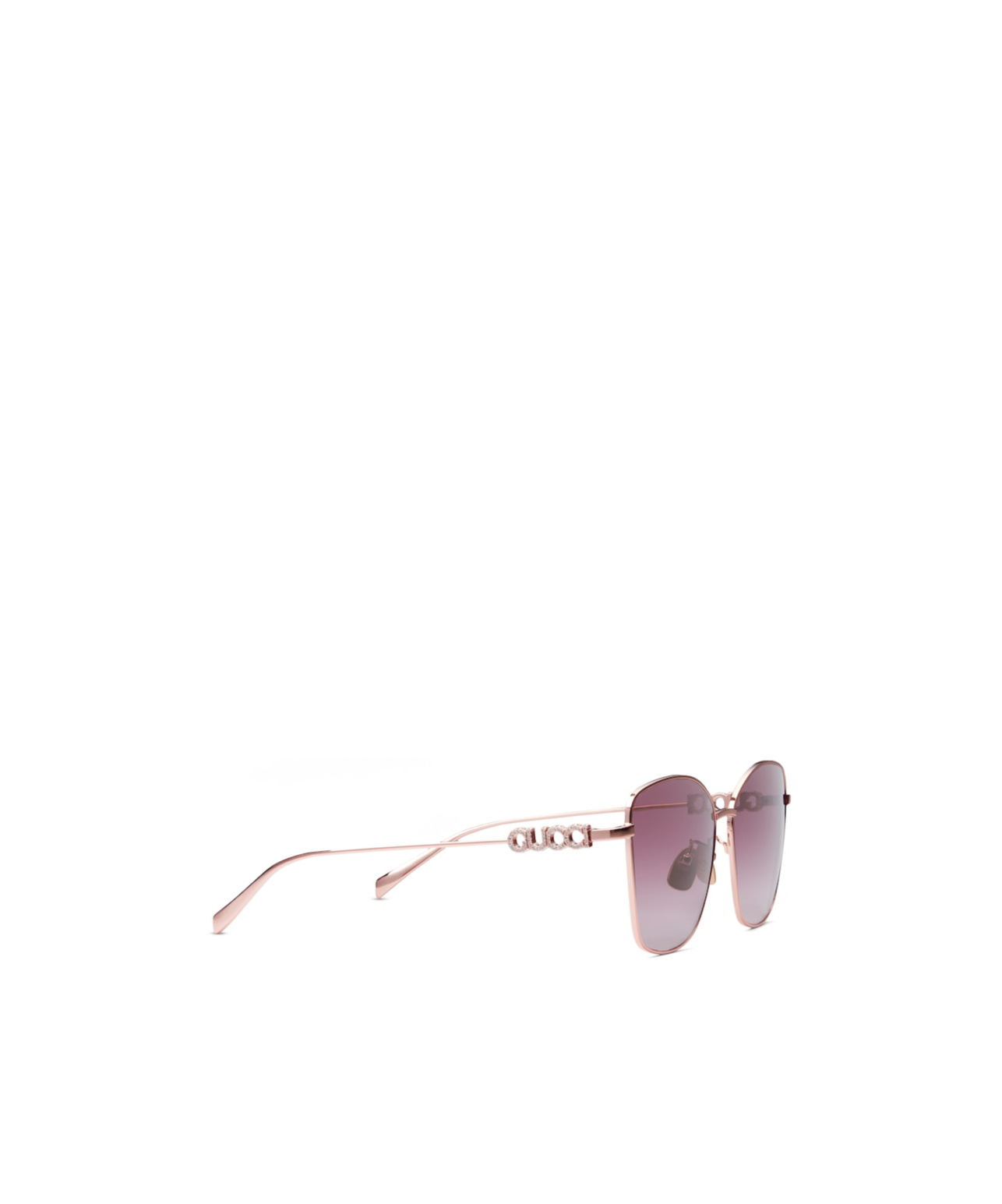 Gucci Specialized Fit Butterfly Sunglasses In Purple