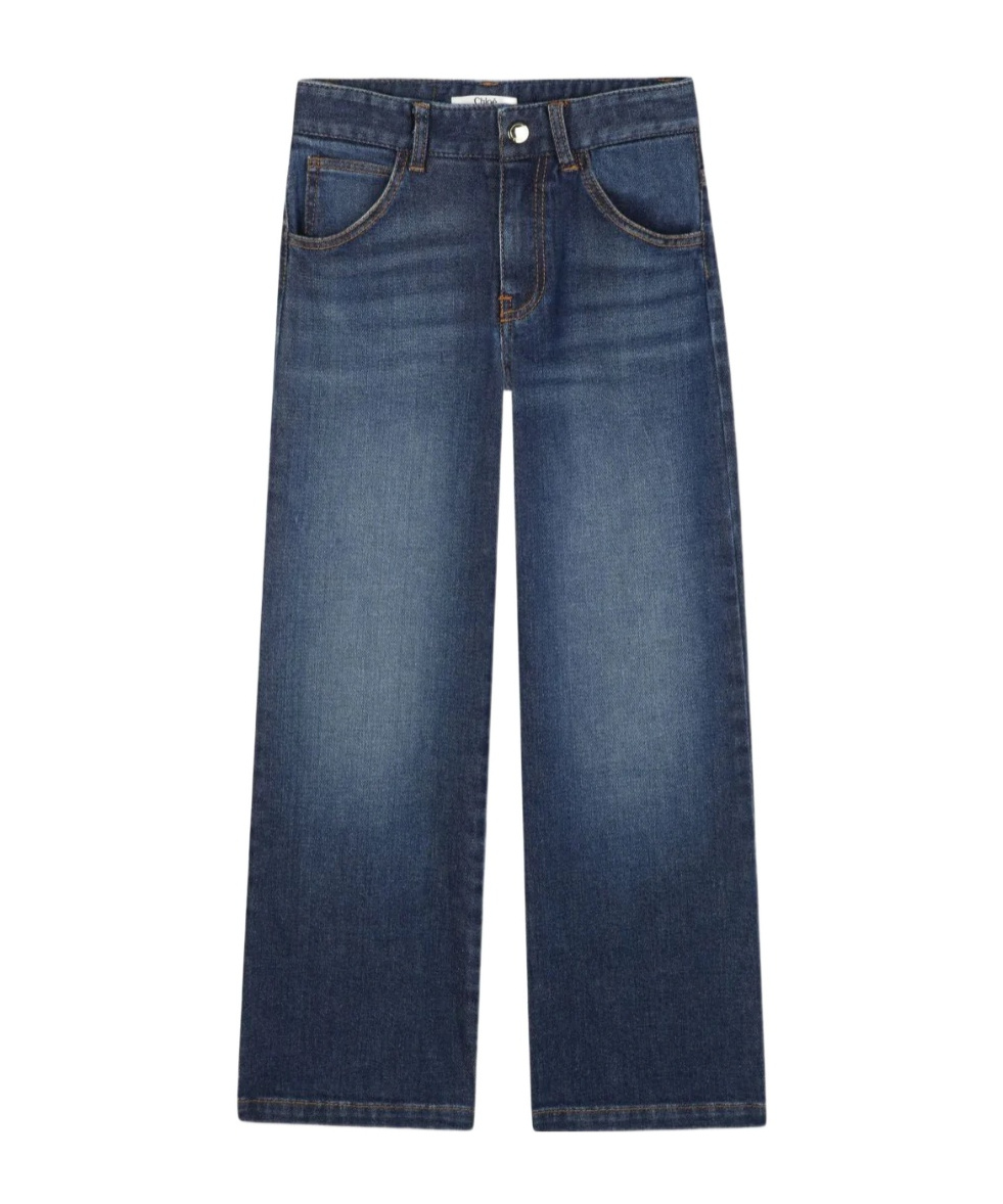 Chloé Jeans With Belt Loops In Multi