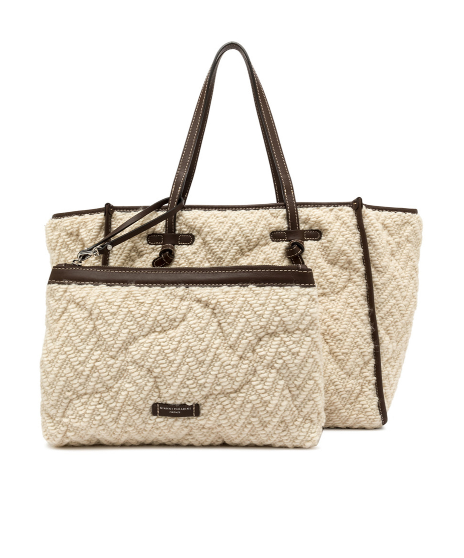 Gianni Chiarini Marcella Chevron-quilted Tote Bag