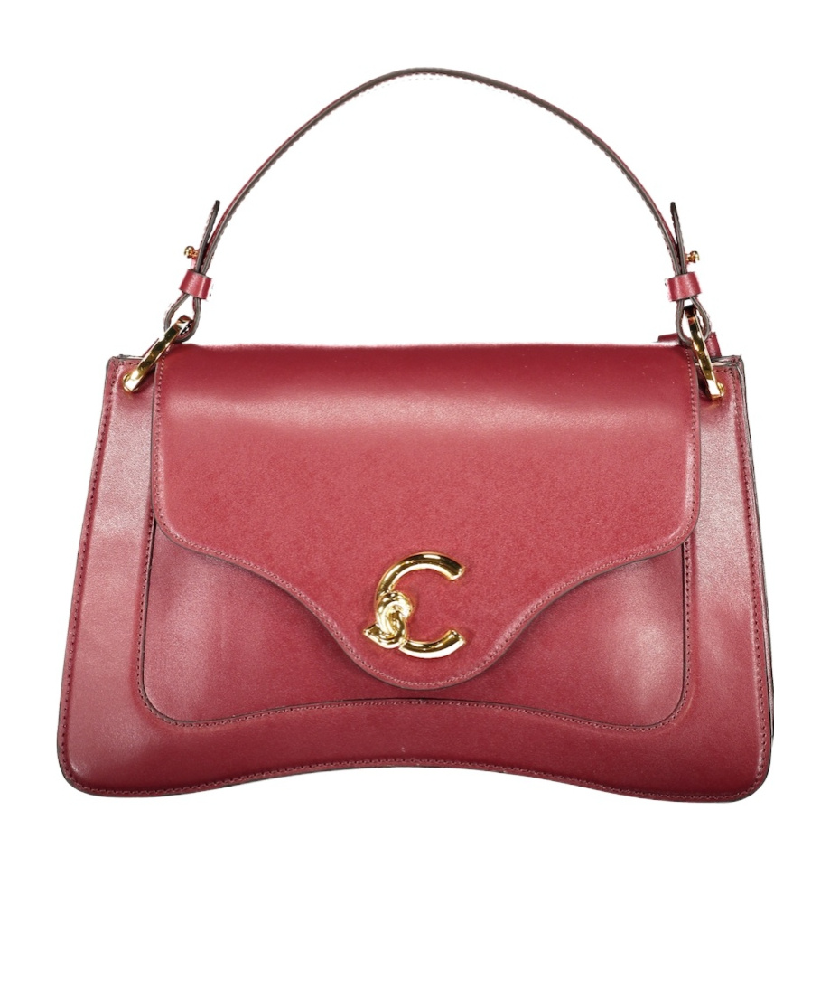 Coccinelle Red Leather Women Handbag In Red