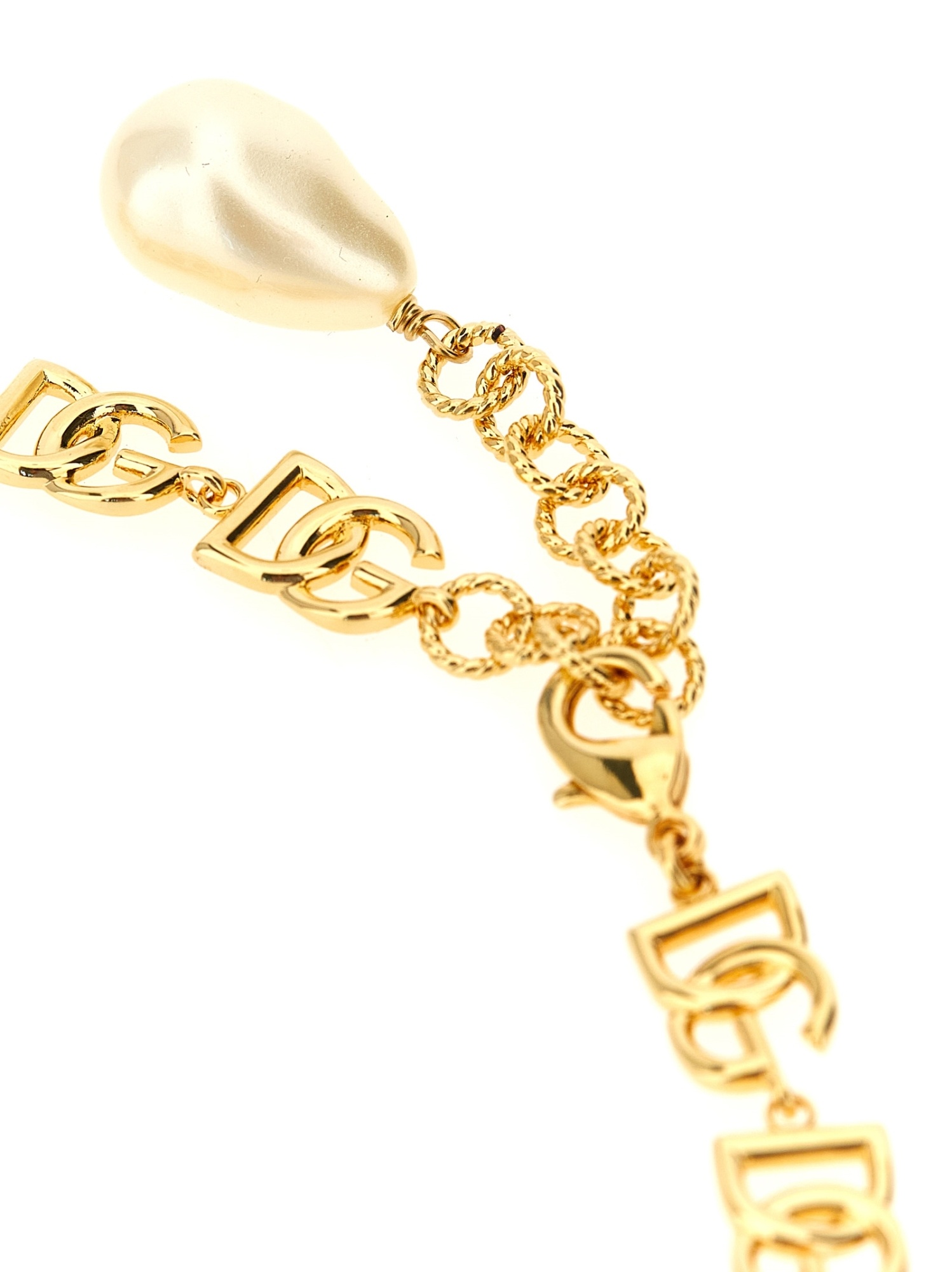 Dolce & Gabbana Multilogo Necklace Jewelry Gold