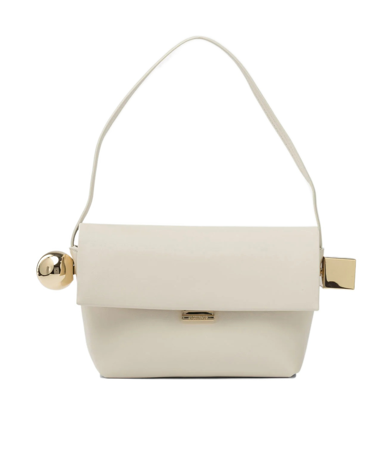 Jacquemus Flap Shoulder Bag In White