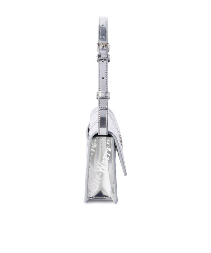 Off-white Silver Jitney 1.0 Shoulder Bag In White