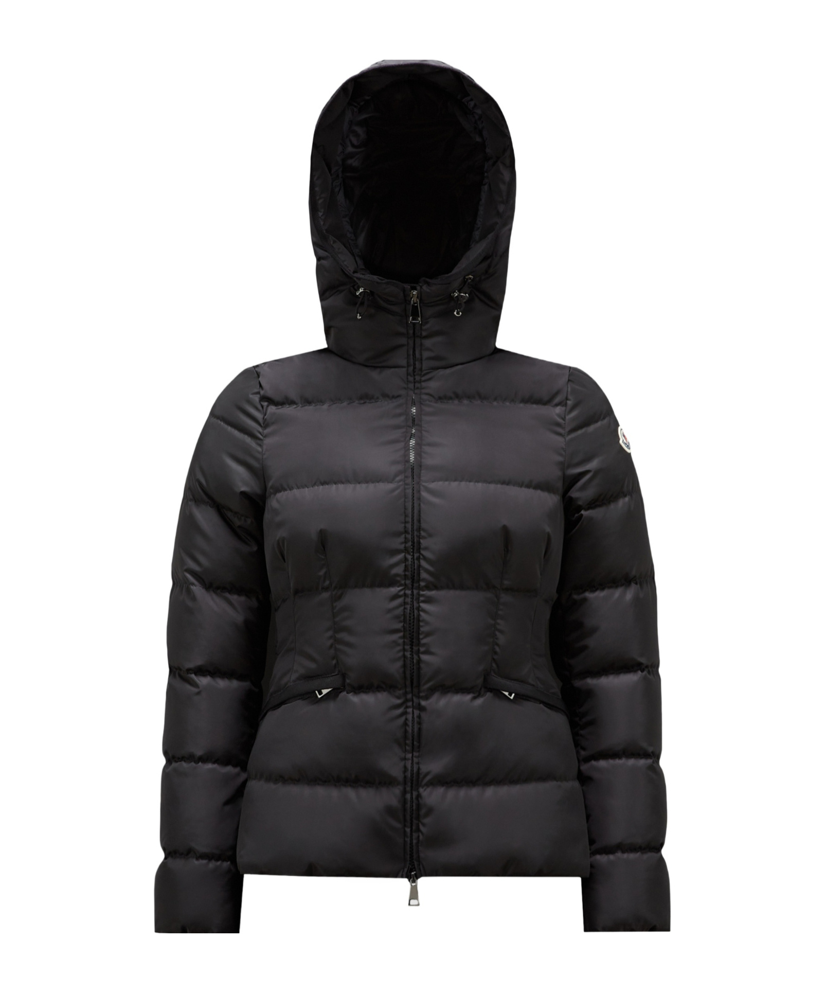 Moncler Avoce Short Down Jacket In Black