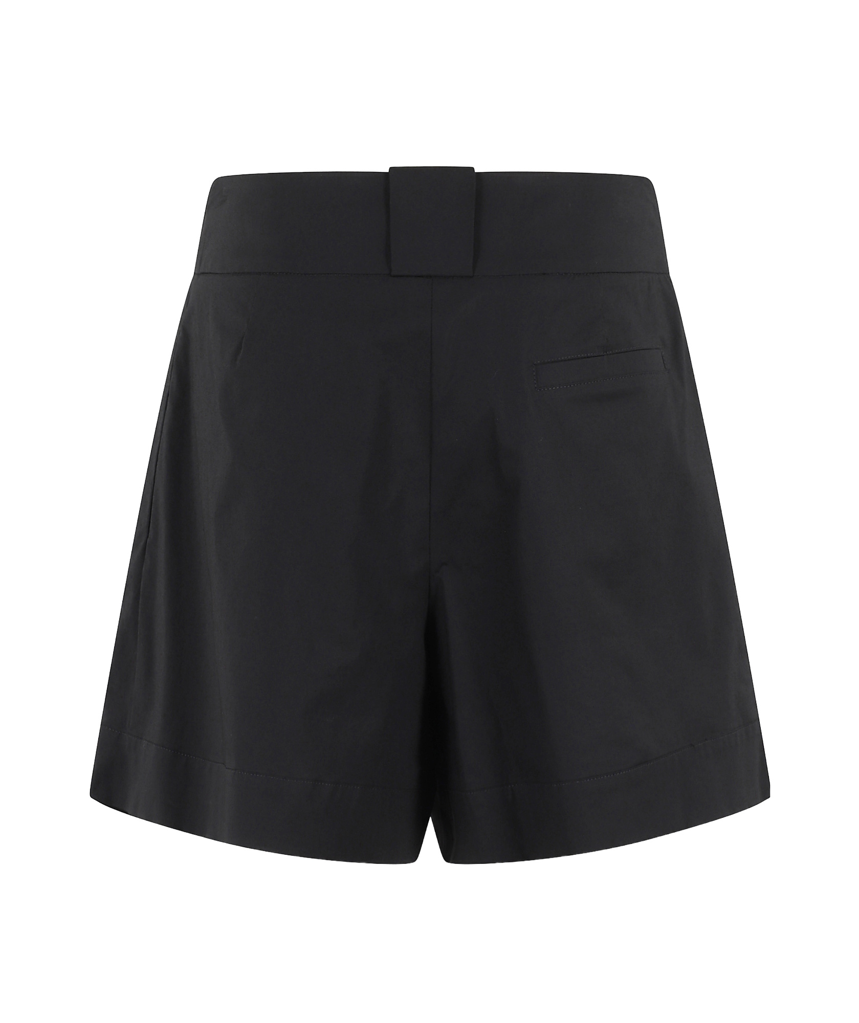 Shop Federica Tosi Pleated Shorts In Black