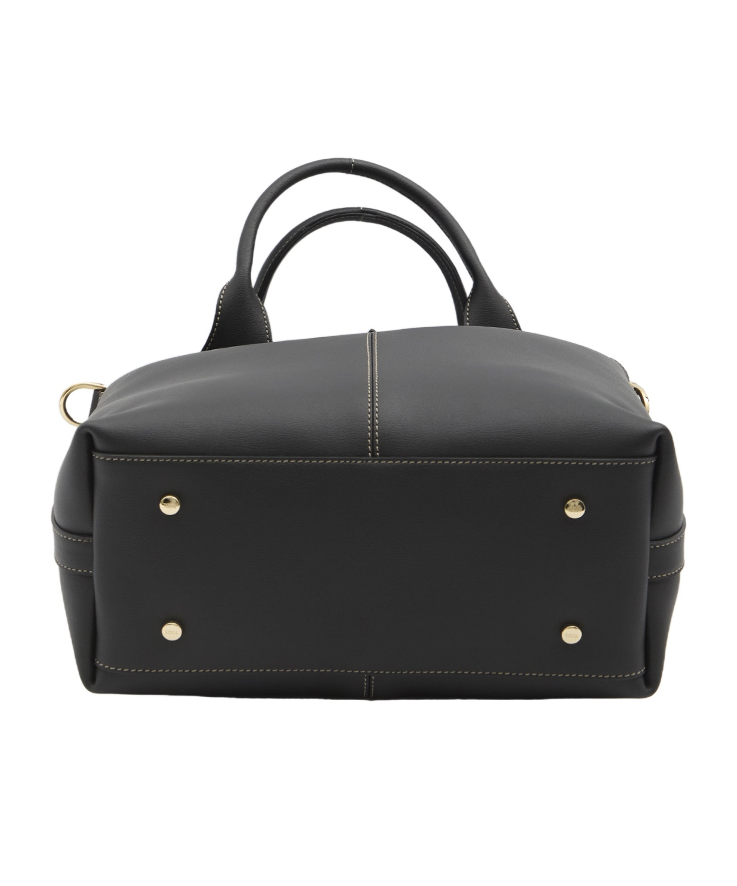Shop Tod's Top Handle Shoulder Bag In Black