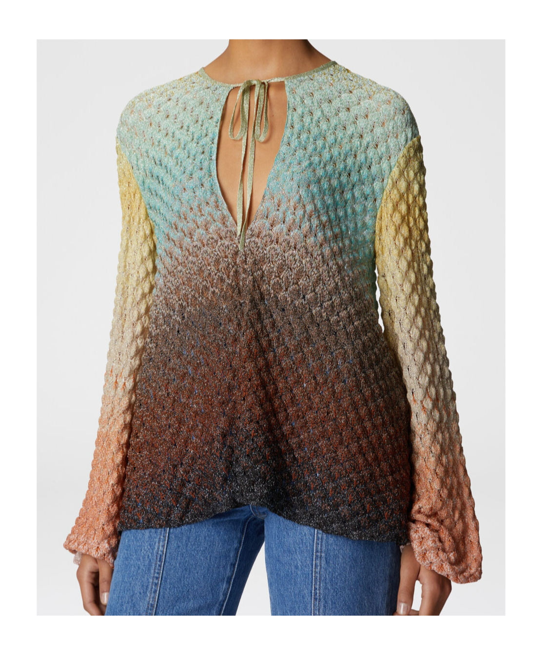 Shop Missoni Dégradé V-neck Blouse
