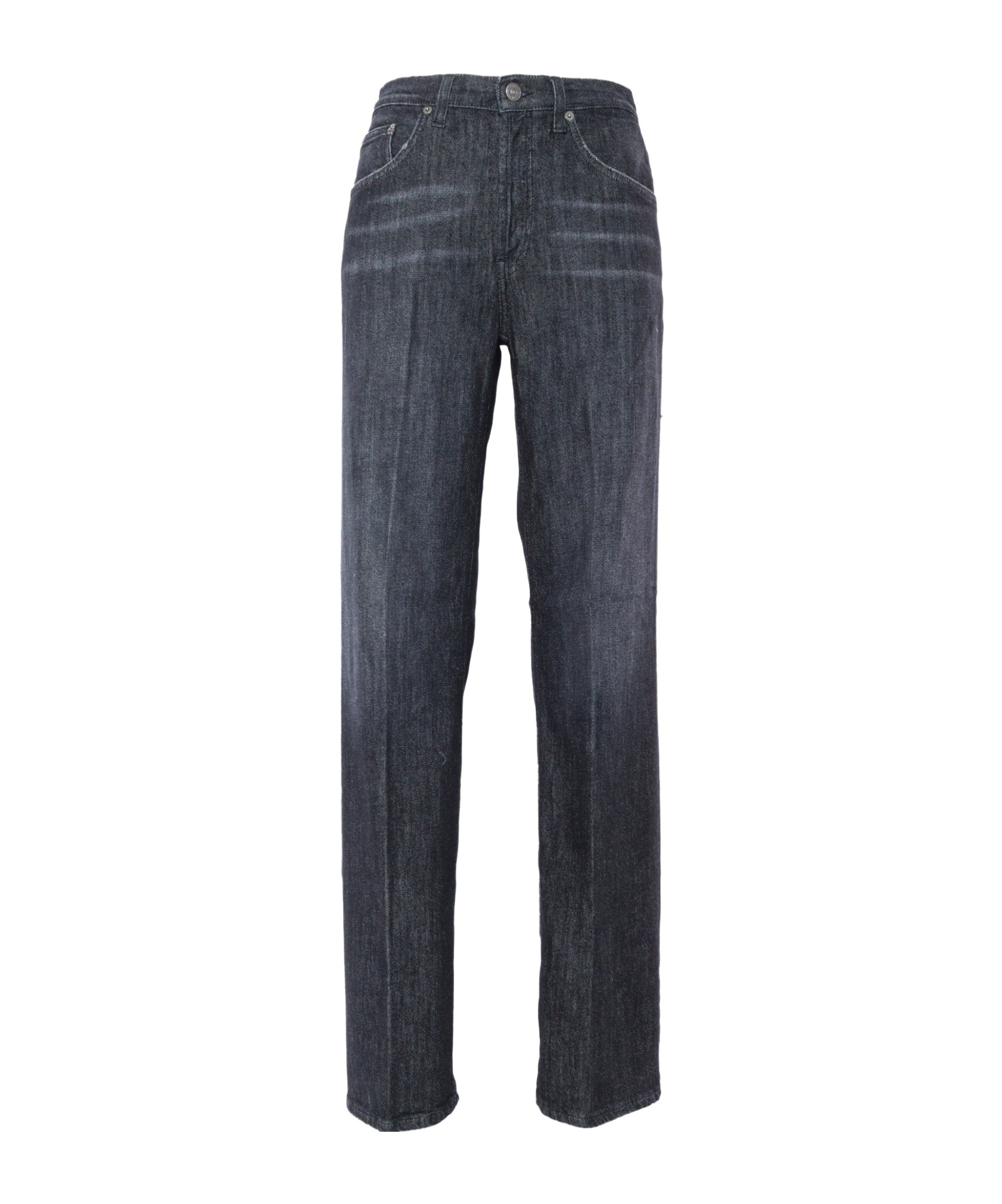 Dondup Belt Loop With Jeans In Black