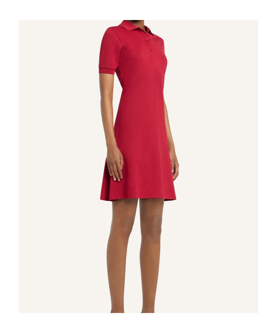 Courrèges Polo-collar Mini Dress