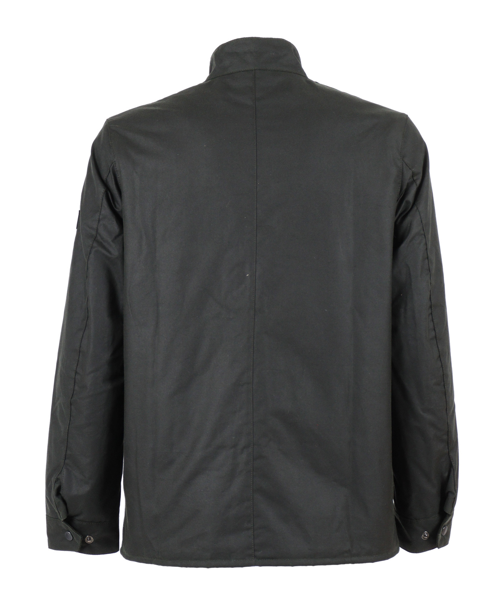 Barbour Dkeyley Waxed Cotton Jacket In Black