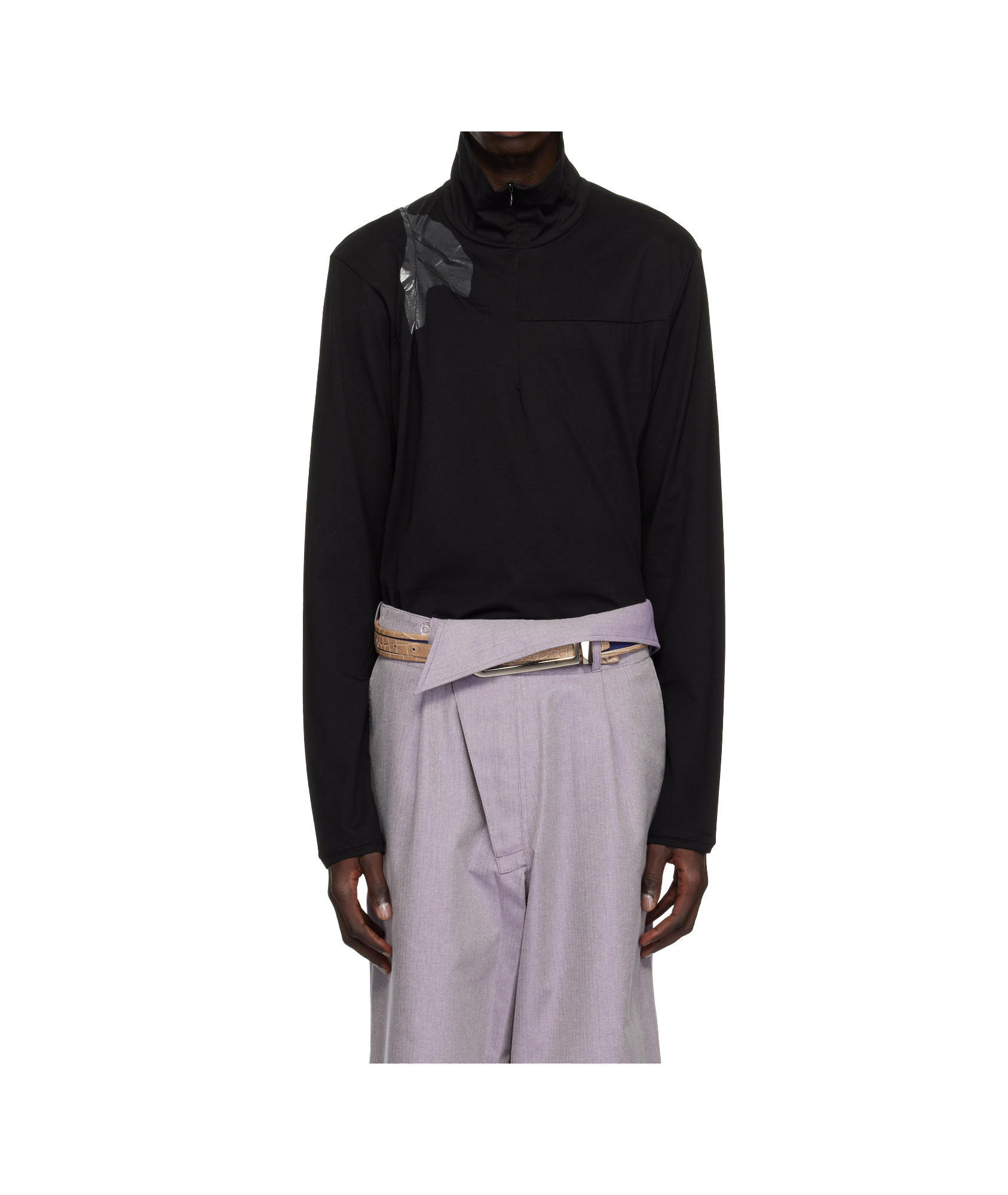 Kiko Kostadinov K-dart Pullover In Black