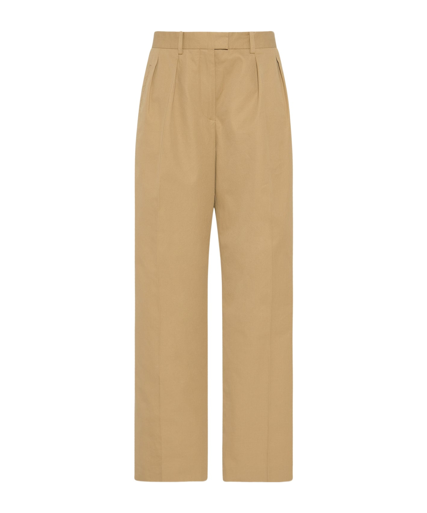 The Row Alfidis Cotton And Cashmere Trousers