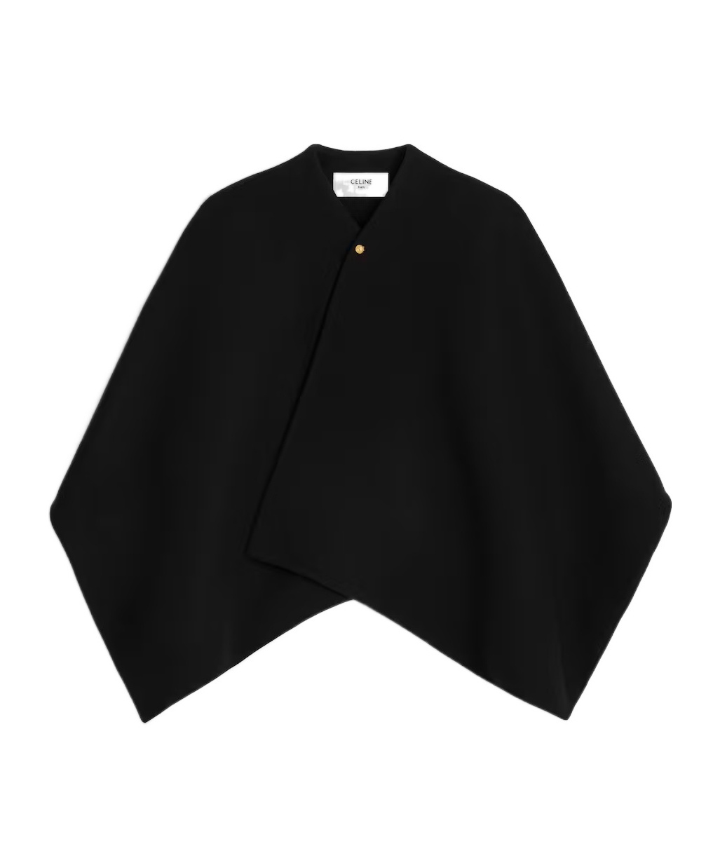 Celine Cape In Wool Felt In Multi