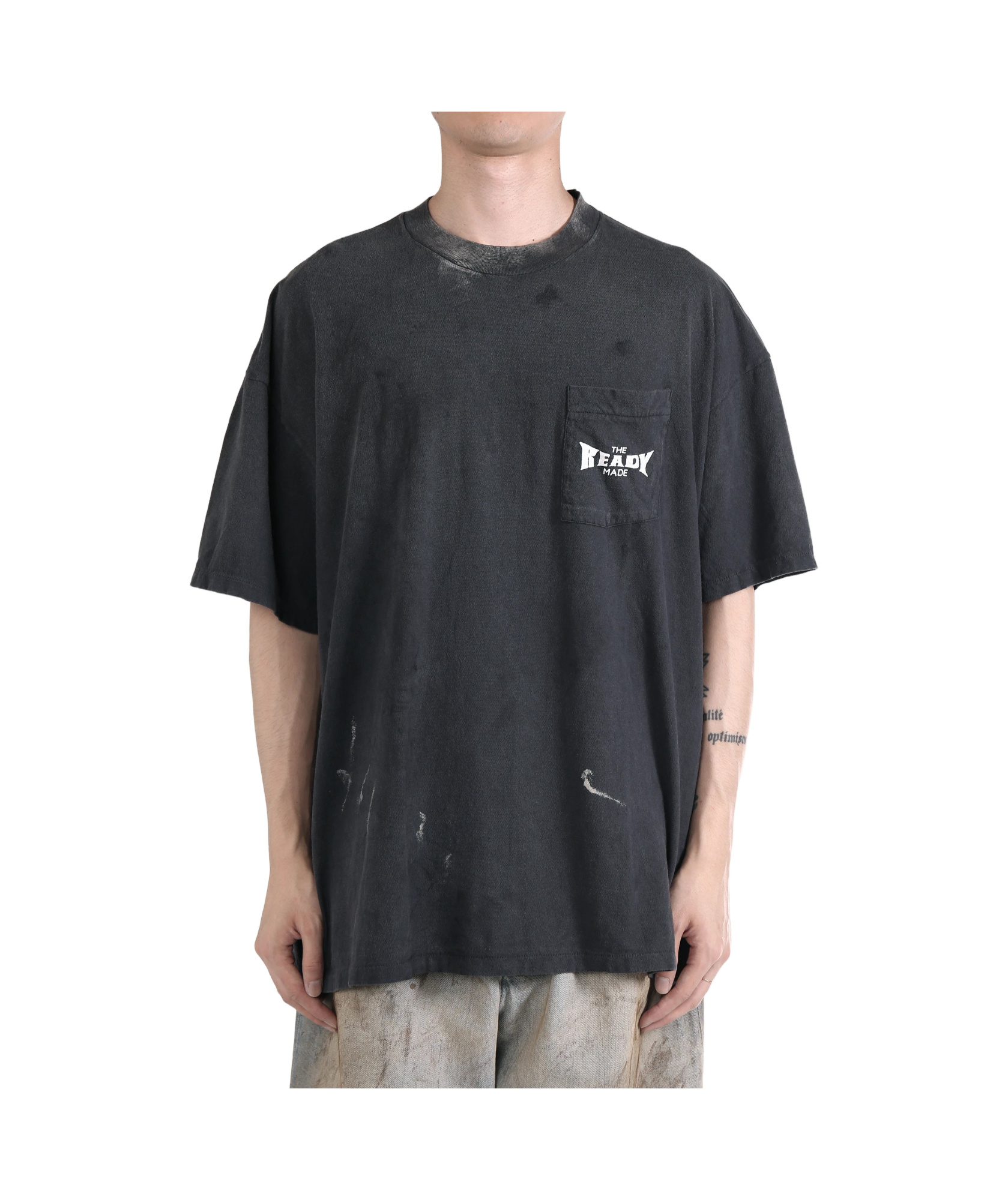 Readymade Pocket Short-sleeved T-shirt In Black