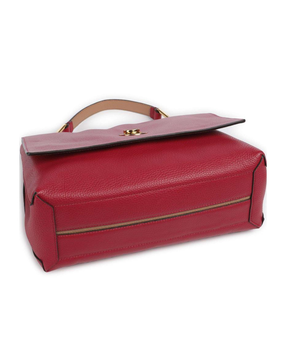 Coccinelle Hand Shoulder Bag In Red