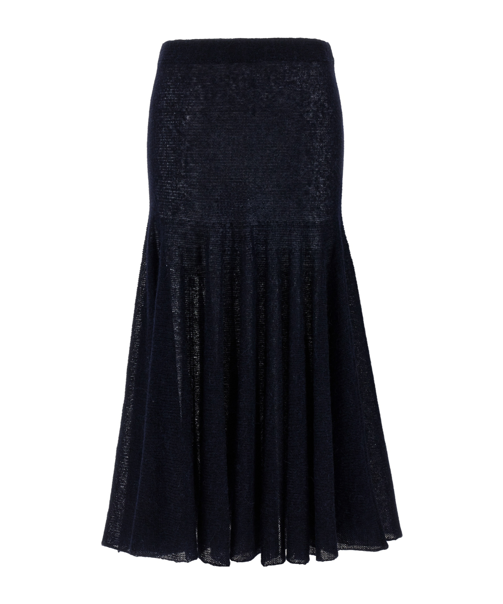 Magda Butrym Knitwear 16 Skirt Elastic Waistband In Black