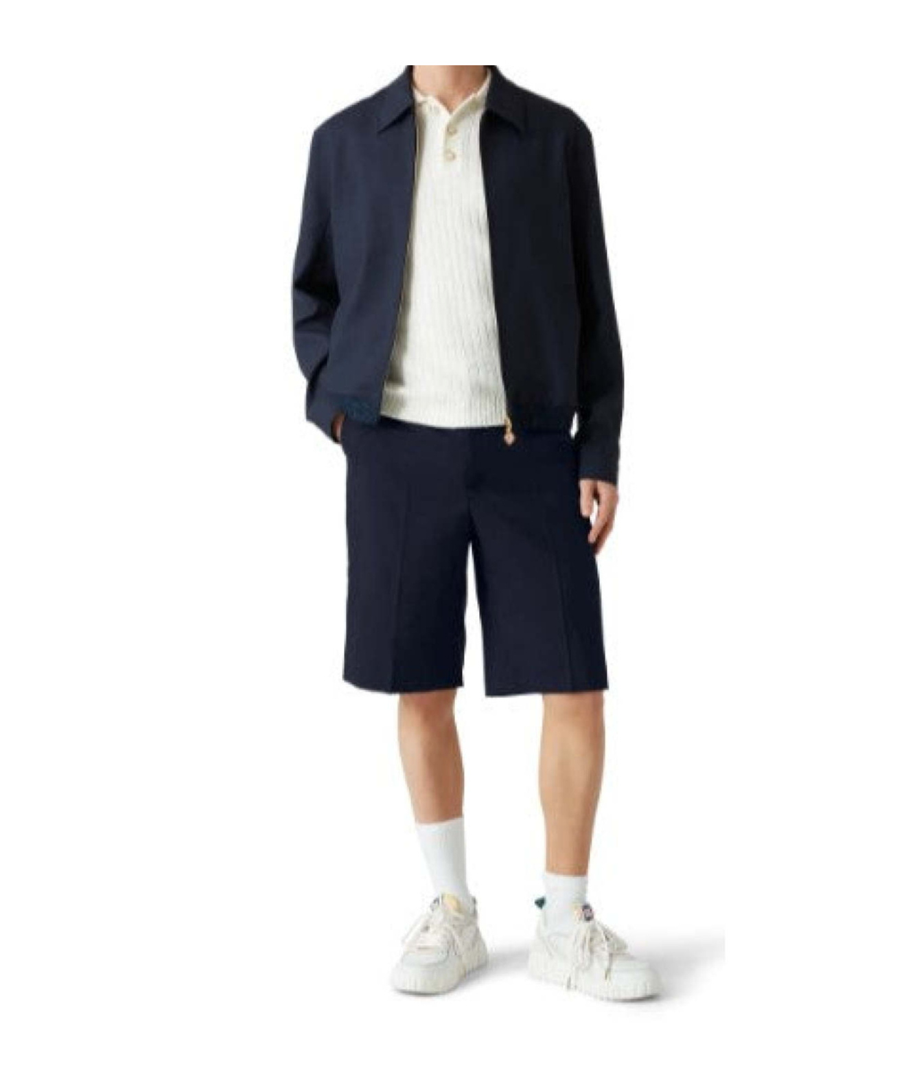 Casablanca Belt Loop Shorts In Black