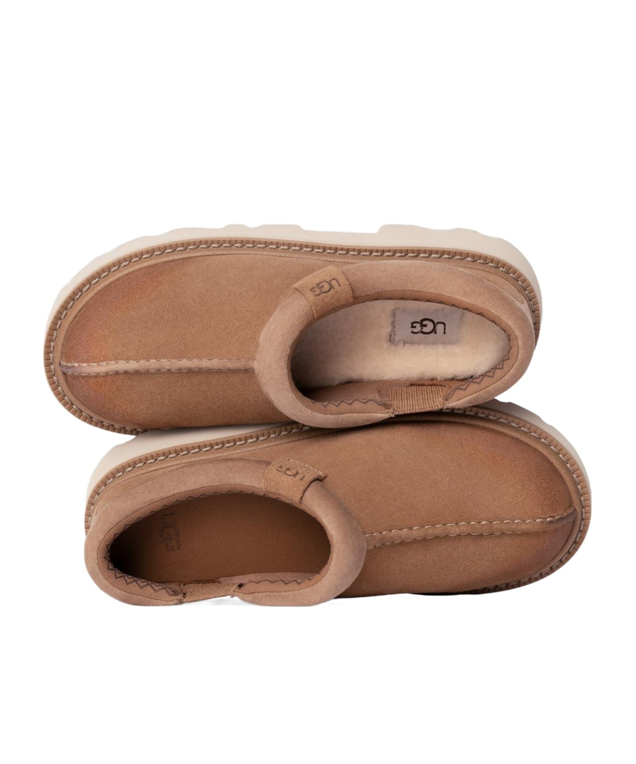 Shop Ugg Tasman Lug Loafers In Brown