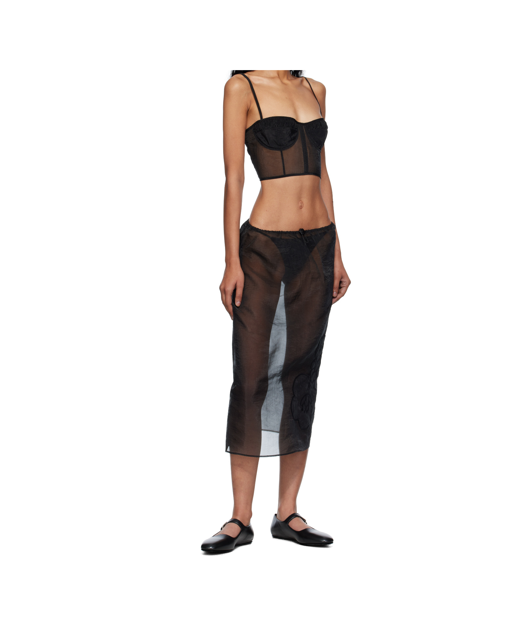 Cecilie Bahnsen Sleeveless Tops In Black