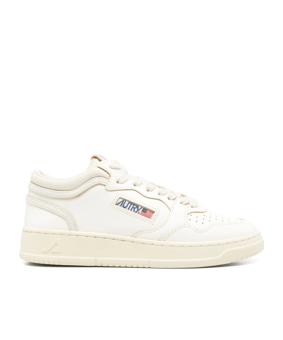Autry Leather Sneakers In Multi