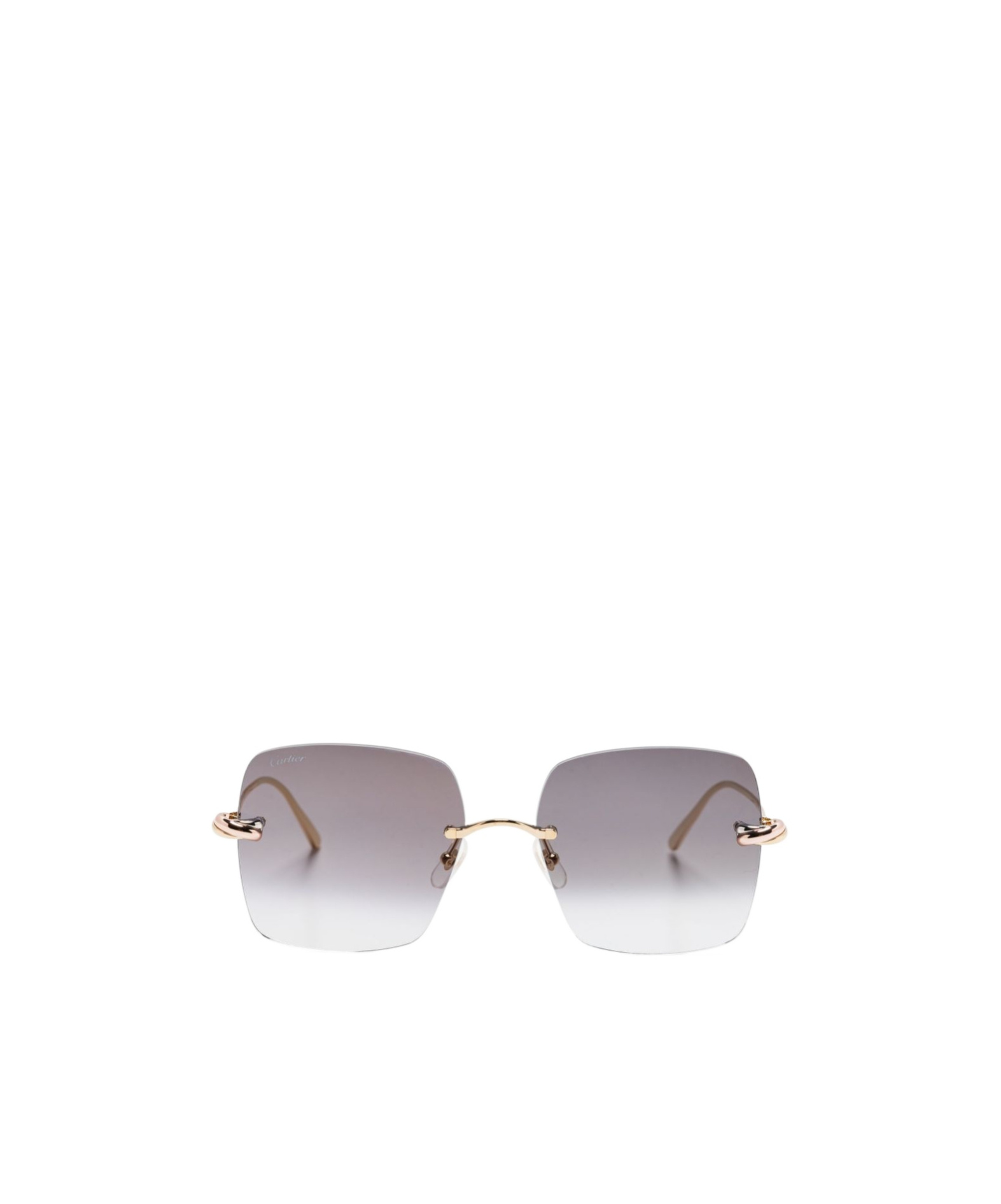 Cartier Trinity Sunglasses In Gray
