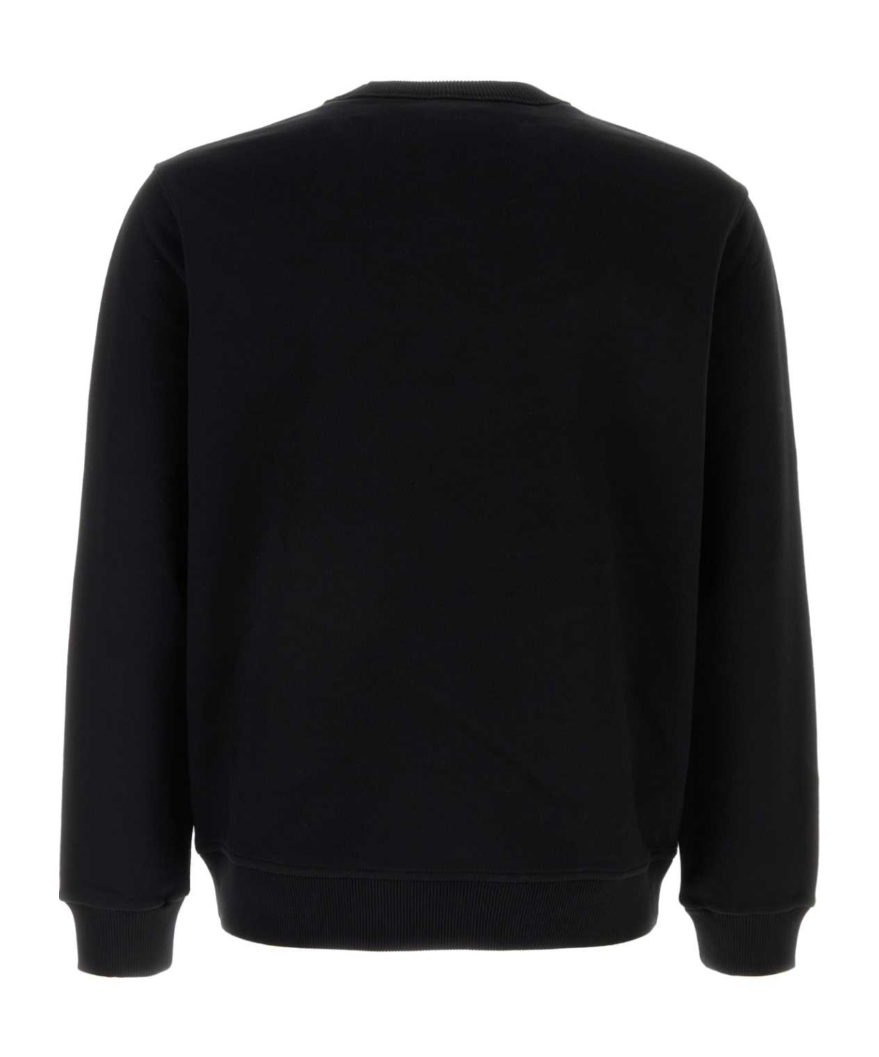 Burberry Burlow Logo Cotton Jersey Sweatshirt In Black