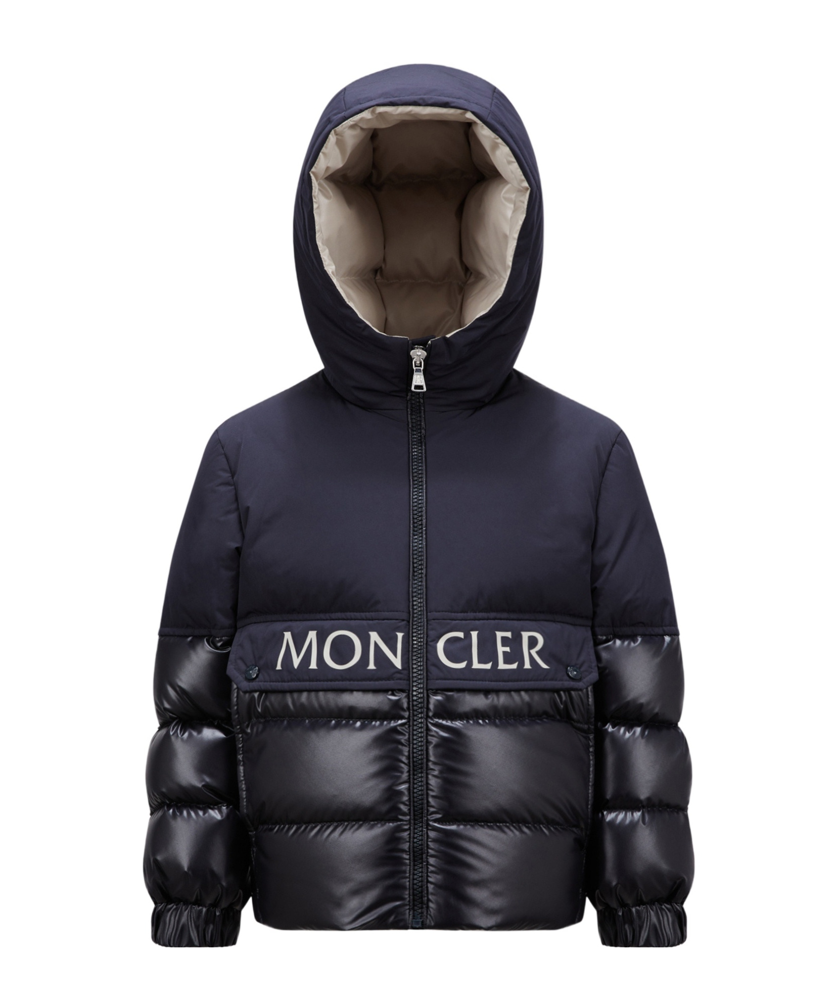 Moncler Andres Down Jacket In Blue
