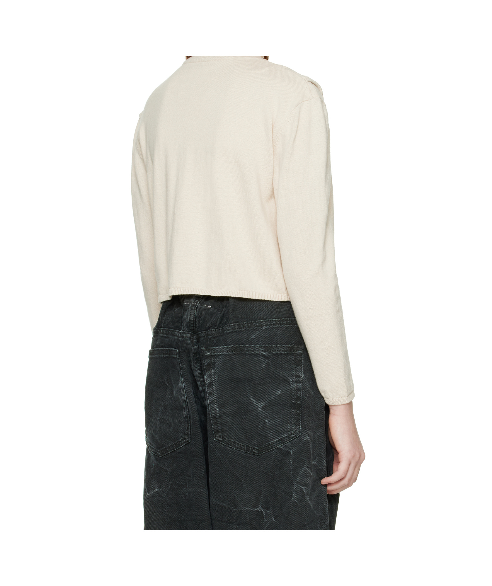 MM6 MAISON MARGIELA LAYERED CARDIGAN