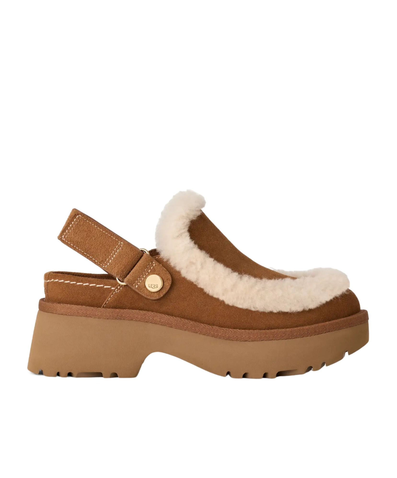 Ugg Esmee Slingback Strap Pumps In Burgundy