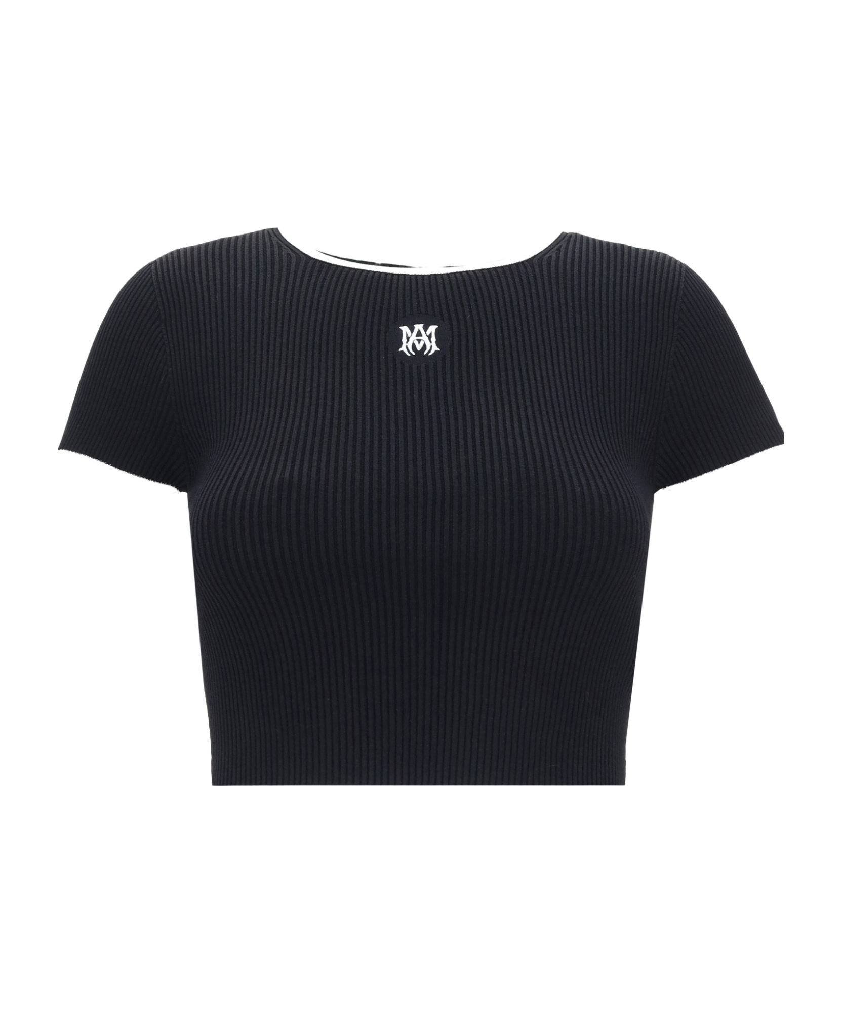 Amiri Short-sleeved T-shirt In Black