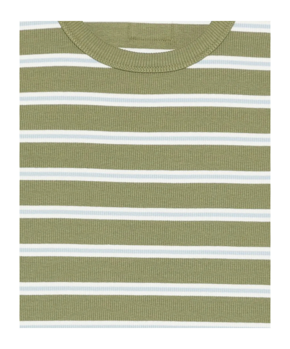 Closed Striped T-shirt In Green
