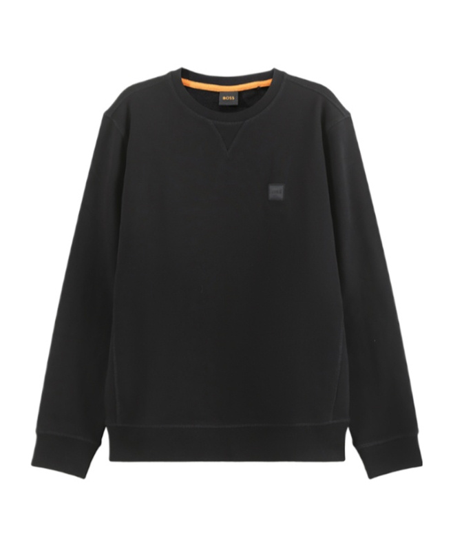Hugo Boss Kanovano Mens Crew Neck Jumper Nos In Black