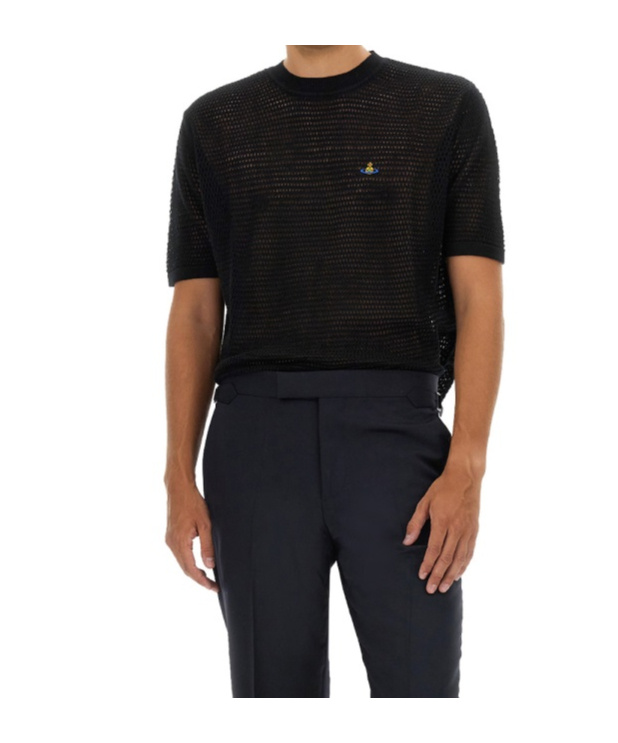 Vivienne Westwood Jersey "julian" In Black