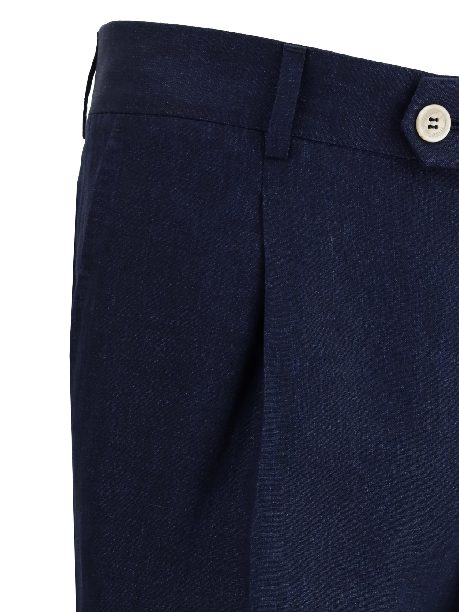 Brunello Cucinelli Belt-loop Casual Pants In Black