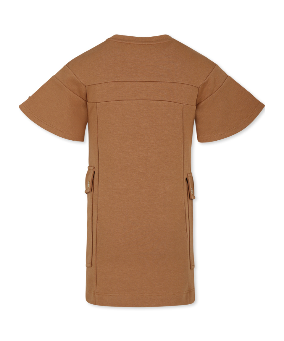 CHLOÉ PANELLED COTTON DRESS 