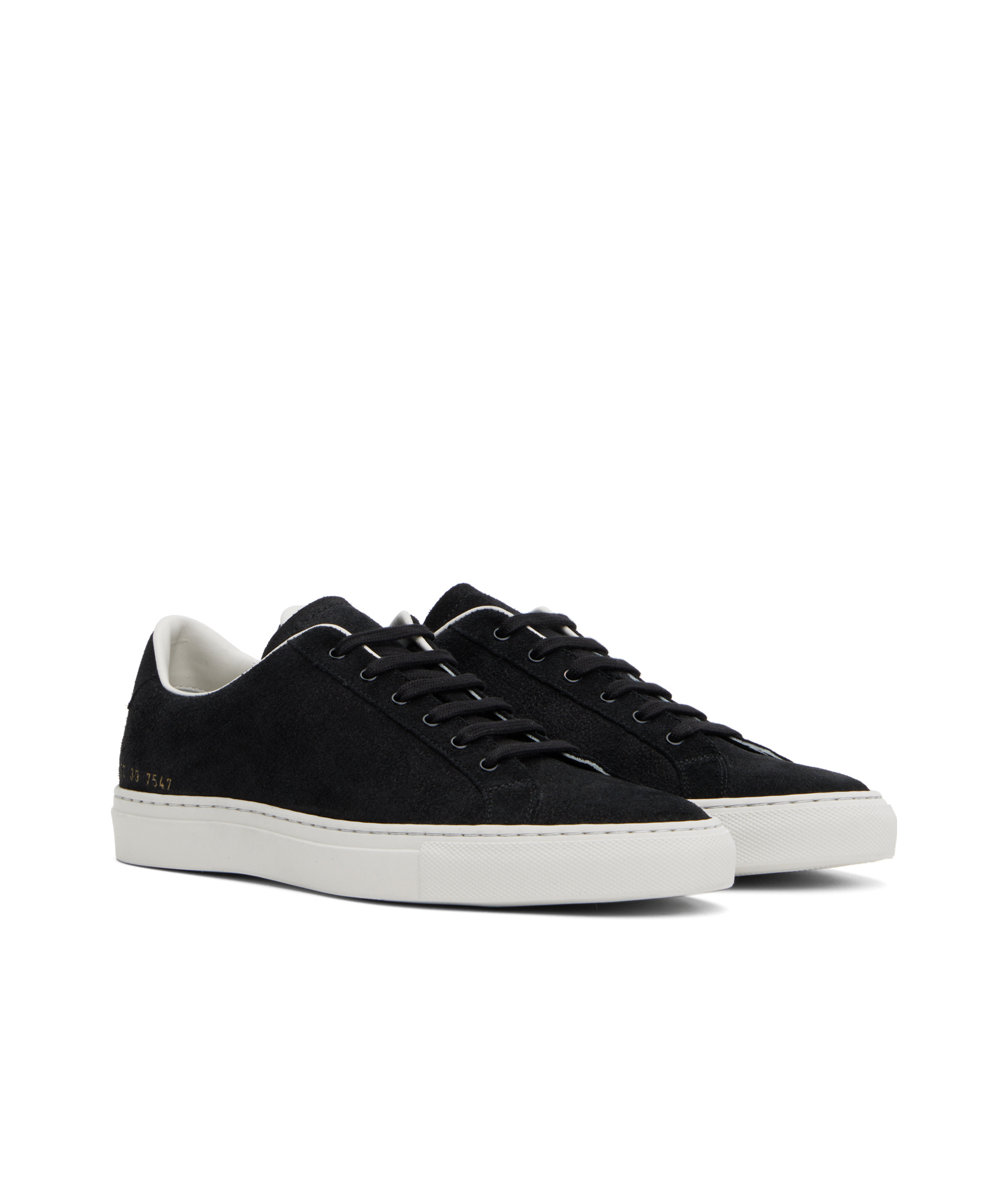 Common Projects Men's Retro Suede Low-top Sneakers In Blue