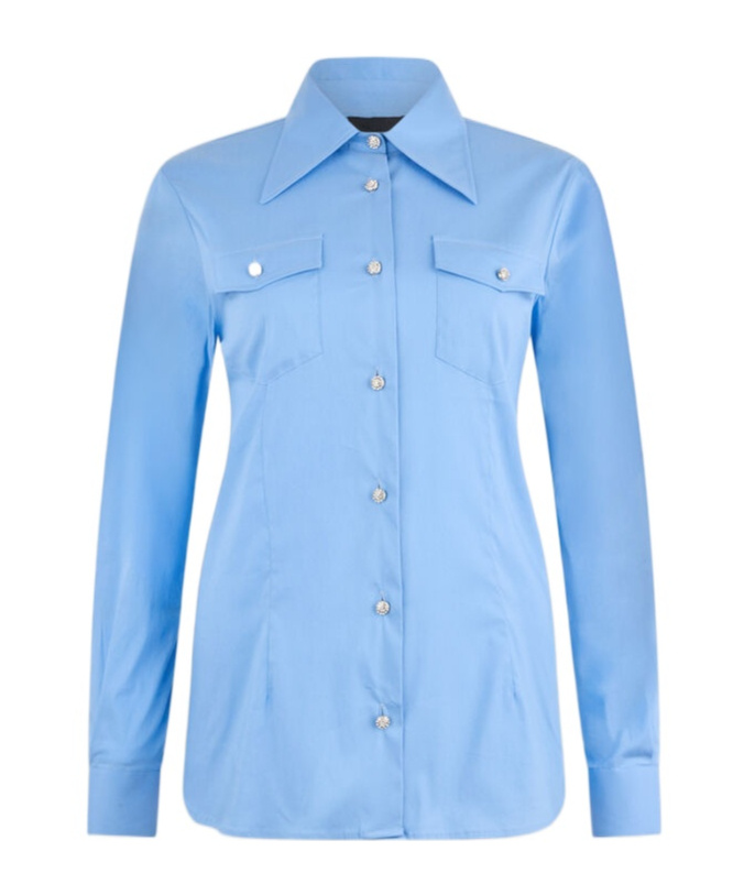 Liu •jo Shirt Liu Jo Woman Color Blue In Blue