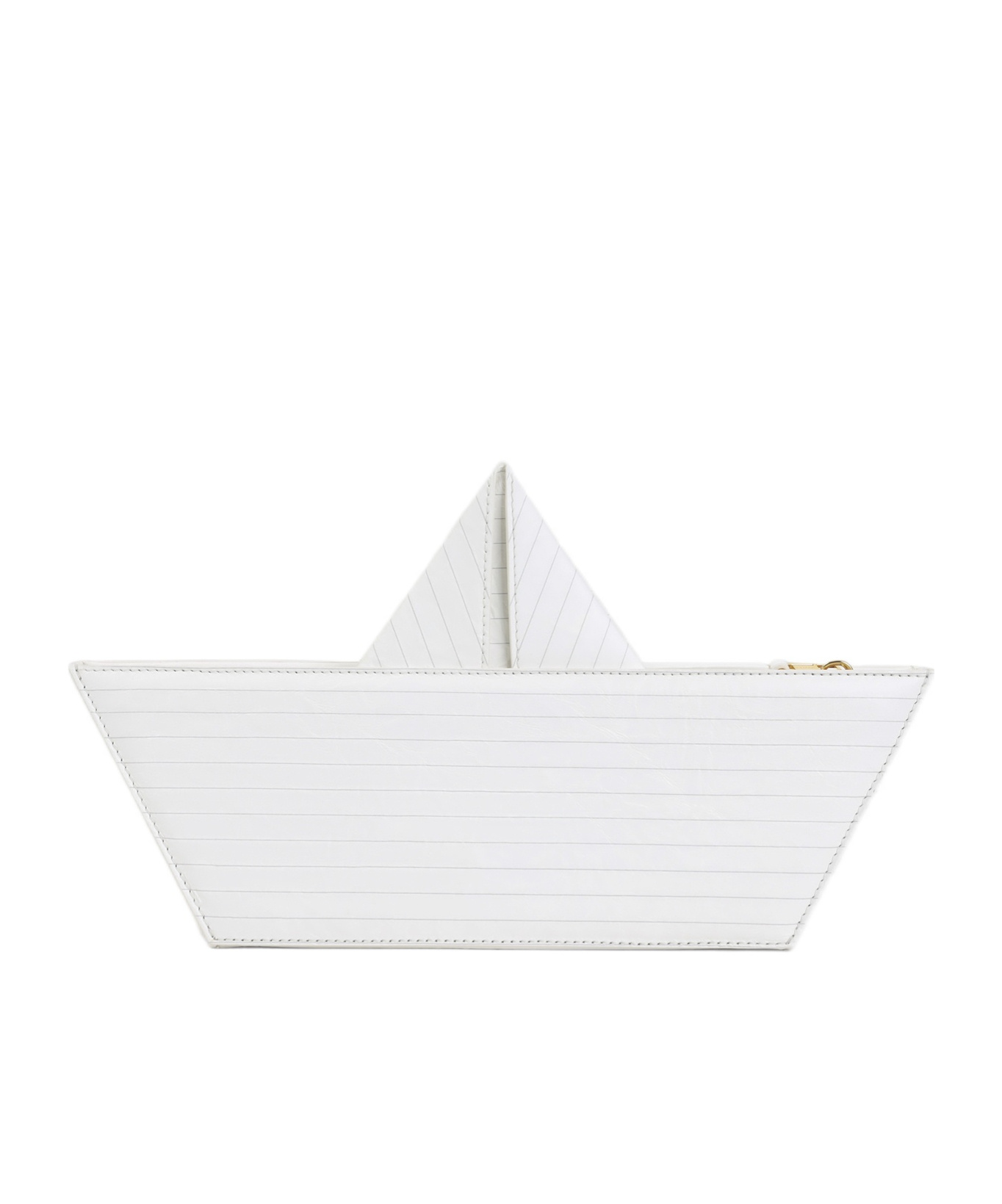 Moschino Boat-motif Clutch Bag In White