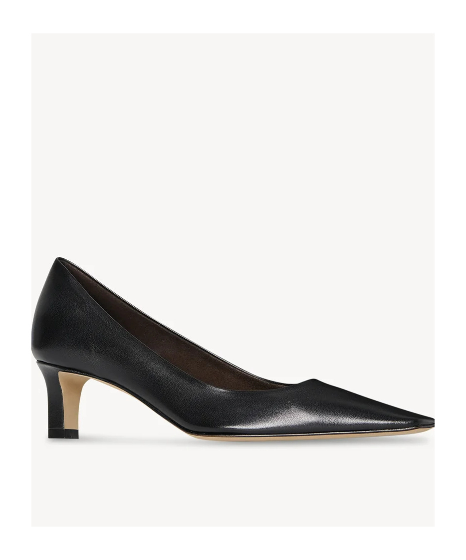 The Row Square-toed High Heels In Black