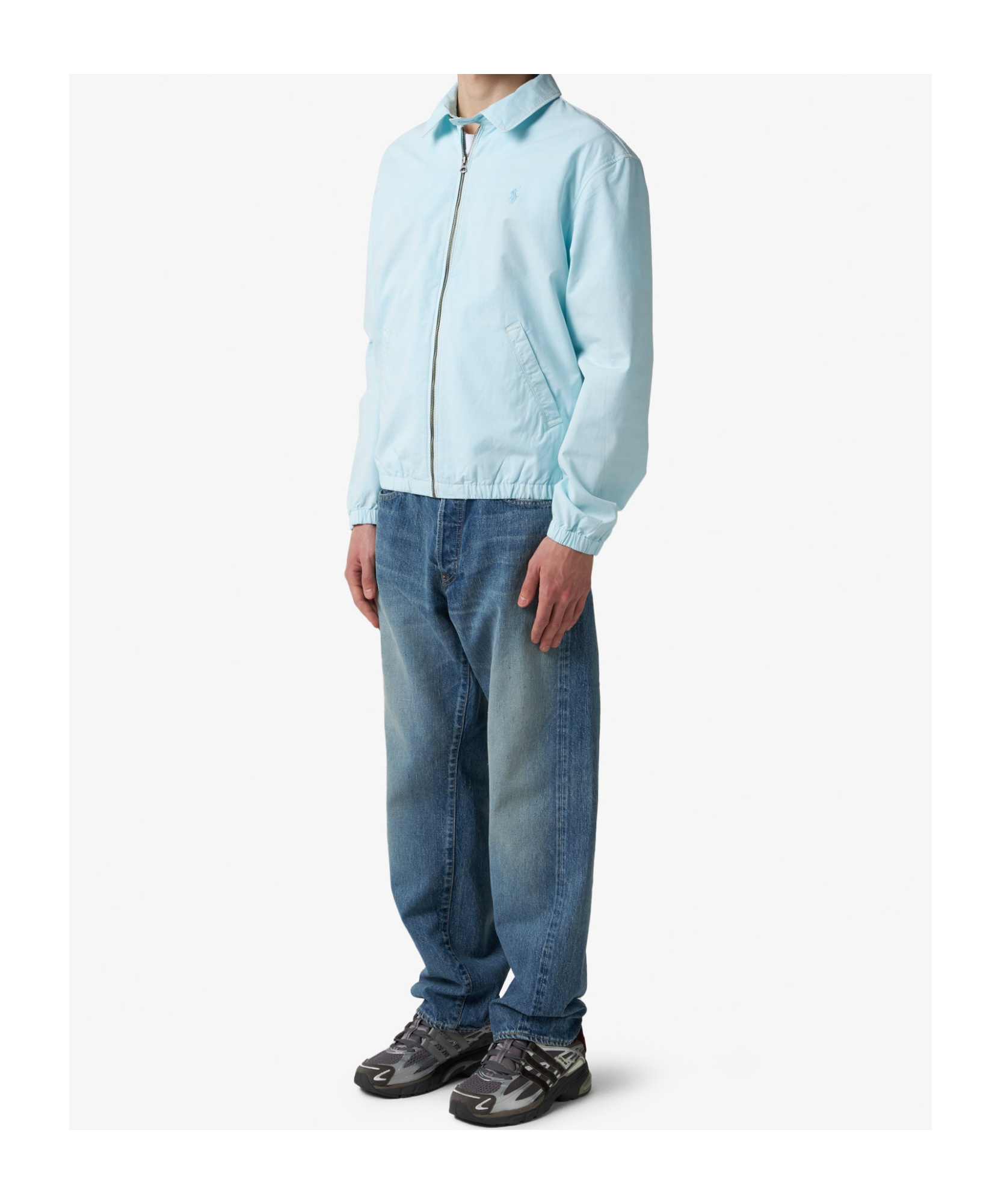 Polo Ralph Lauren Polo-pony Pattern Jacket In Blue