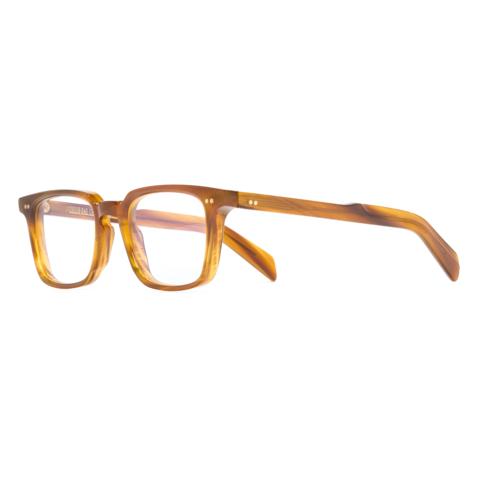 Cutler Gross Full Frame Plain Mirror In Brown