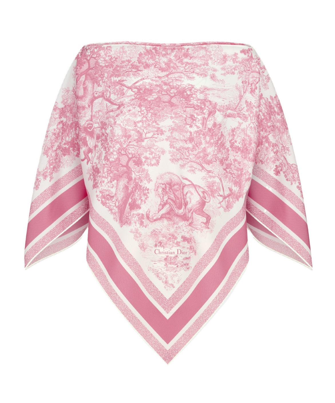 Dior Iviera Toiledejouysauvage Silktop In Pink