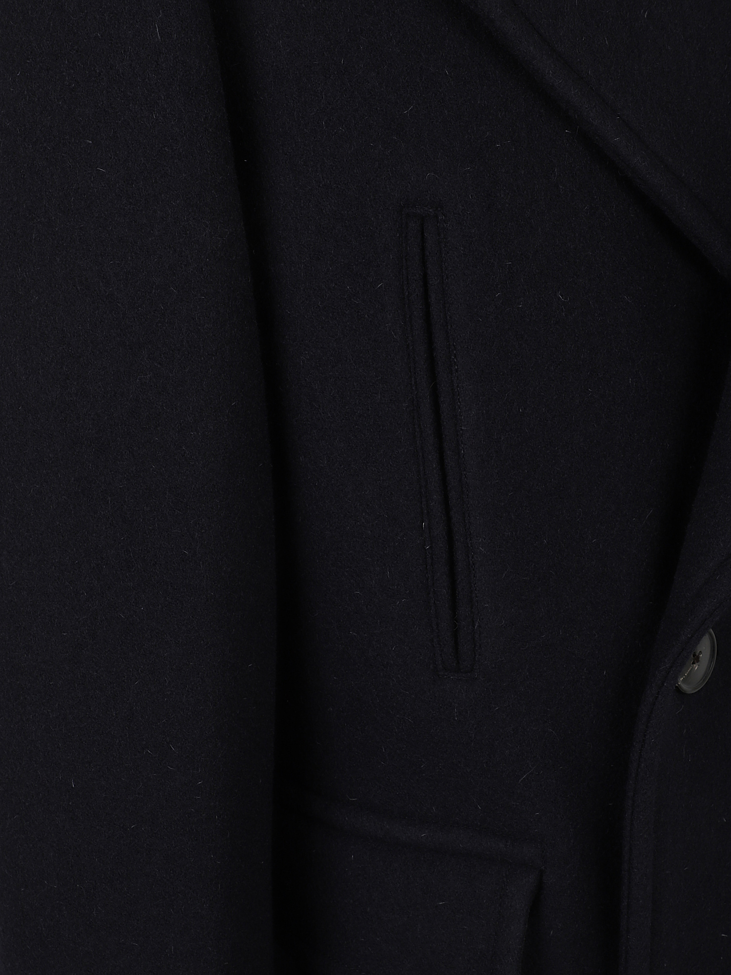 Dries Van Noten Racos Coat In Black