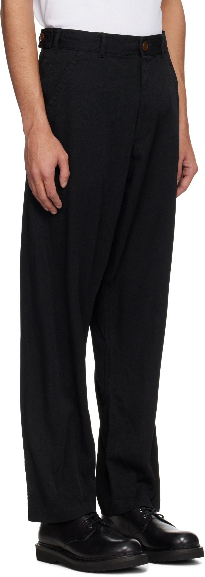 COMME DES GARÇONS BELT LOOPS SLACKS